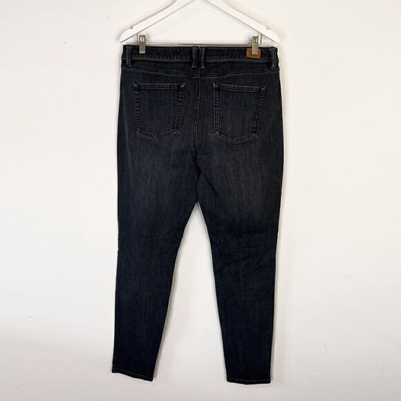 L.L. Bean Washed Black BeanFlex Skinny Leg Jeans - Picture 2 of 7